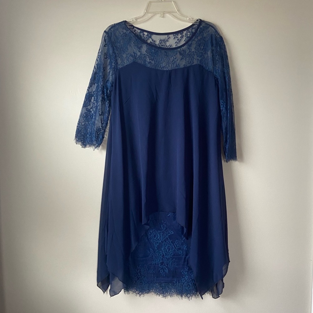 Beautiful Navy Blue Formal Dress
